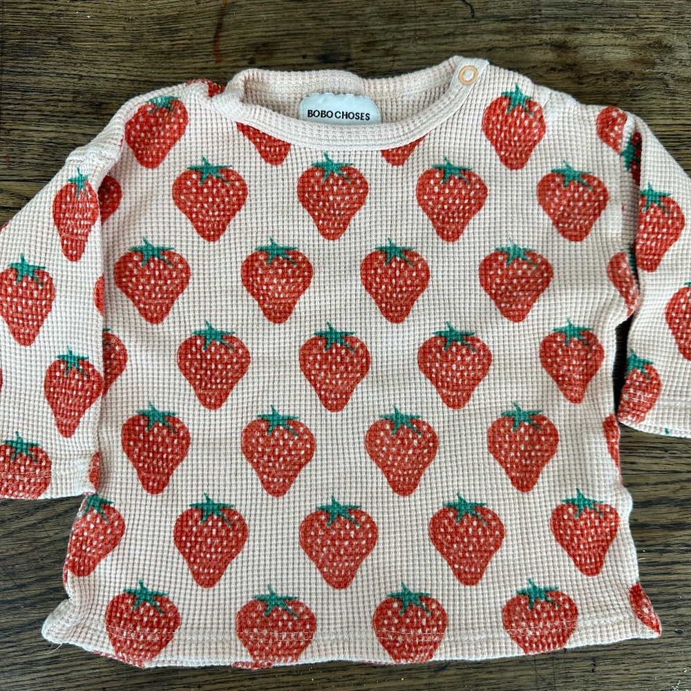 Bobo Choses Strawberry Shirt